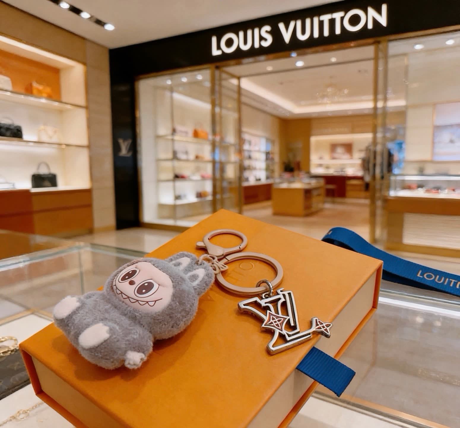 Louis Vuitton Keychain with Miffy